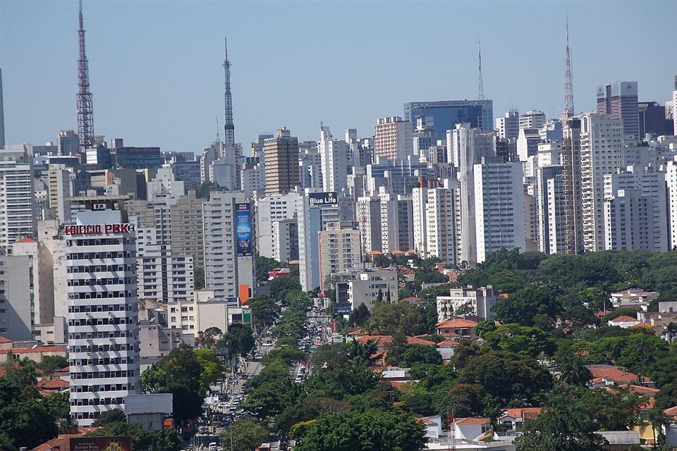 Prédios de São Paulo vistos do alto