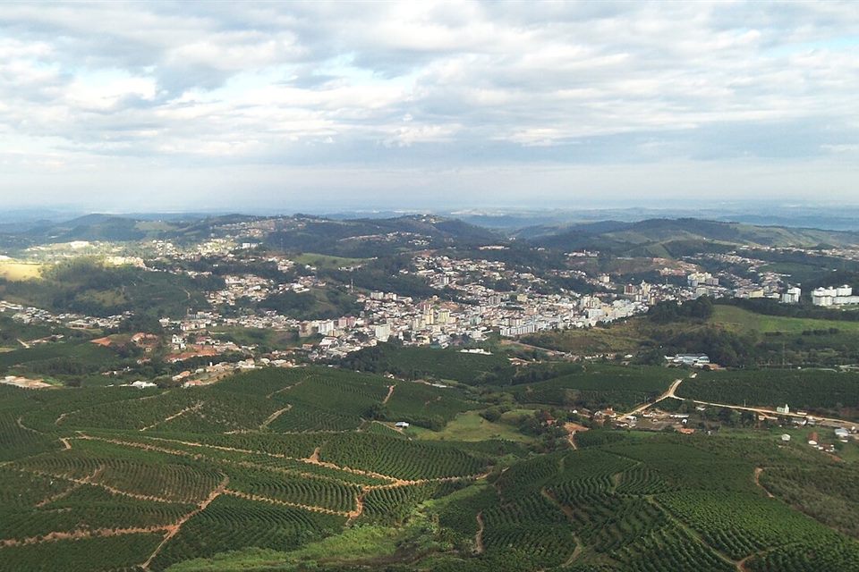 Vista do Alto da Serra, em Serra Negra