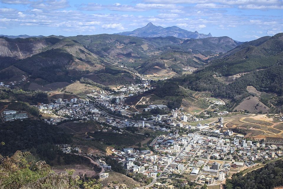 Vista do vale de Venda Nova do Imigrante